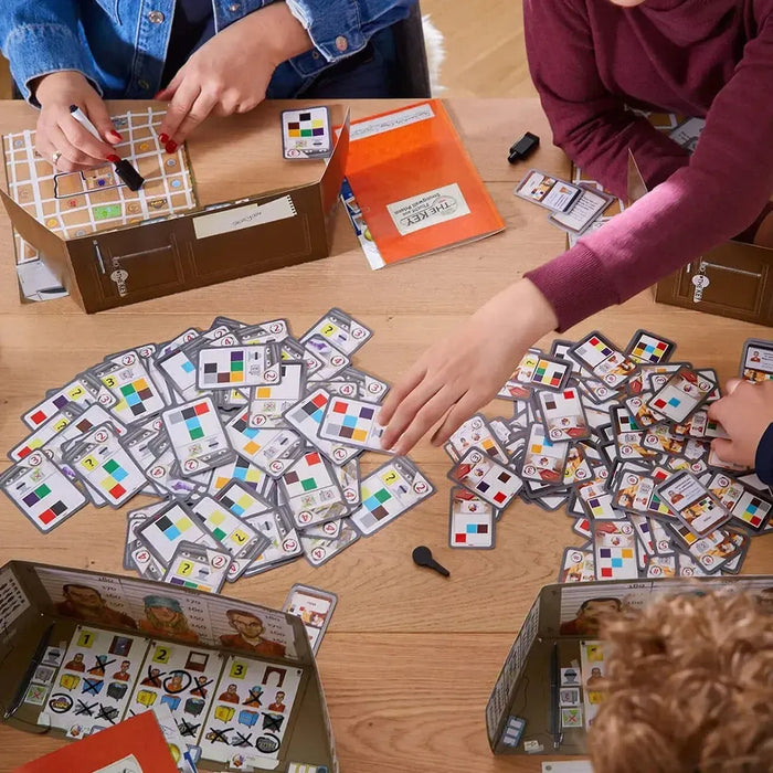 The Key: Escape from Strongwall Prison - Puzzle Crime Board Game for Family and Adults (1-4 Players, Ages 12+) - HABA