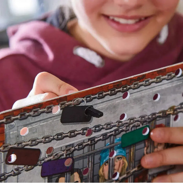 The Key: Escape from Strongwall Prison - Puzzle Crime Board Game for Family and Adults (1-4 Players, Ages 12+) - HABA