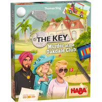 The Key: Murder at the Oakdale Club - Puzzle Crime Board Game for Family and ...- Image 1