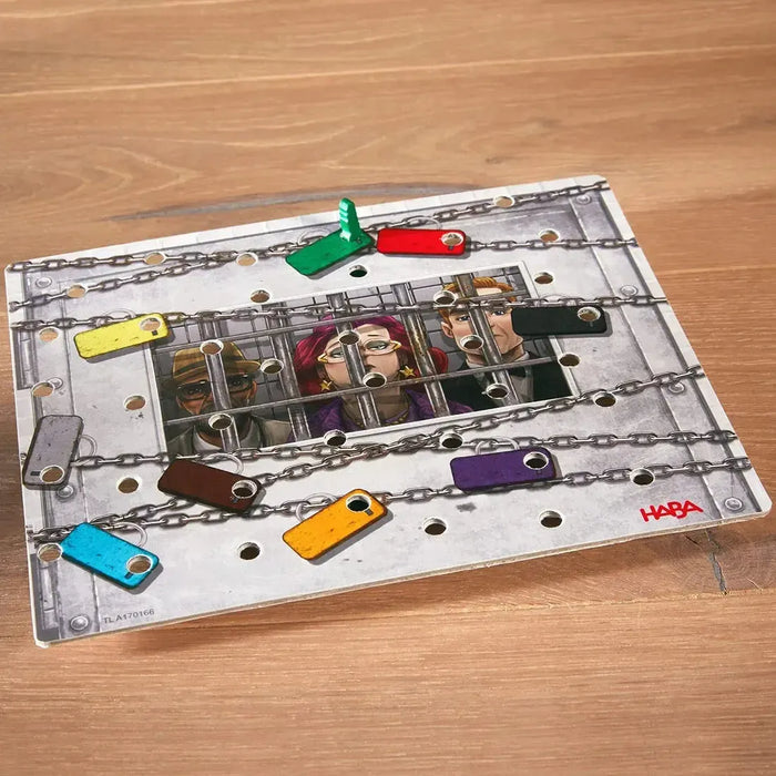 The Key: Royal Star Casino Burglary - Puzzle Crime Board Game for Adults, and Family (1-4 Players, Ages 10+) - HABA