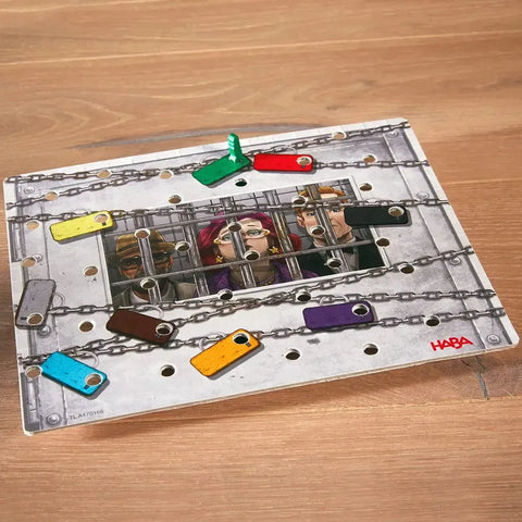 The Key: Royal Star Casino Burglary - Puzzle Crime Board Game for Adults, and Family (1-4 Players, Ages 10+) - HABA