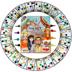 The Key: Sabotage at Lucky Llama Land - Puzzle Mystery Board Game for Family, Adults, and Children (1-4 Players, Ages 8+) - HABA