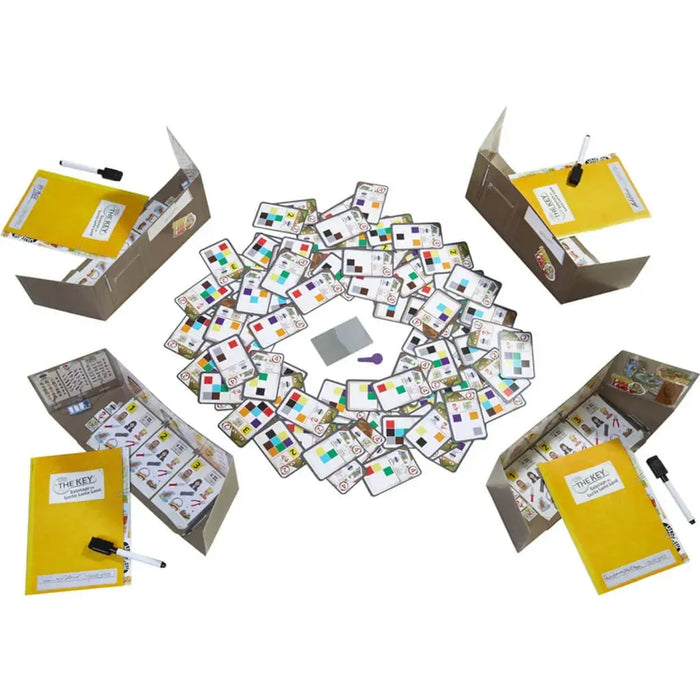 The Key: Sabotage at Lucky Llama Land - Puzzle Mystery Board Game for Family, Adults, and Children (1-4 Players, Ages 8+) - HABA