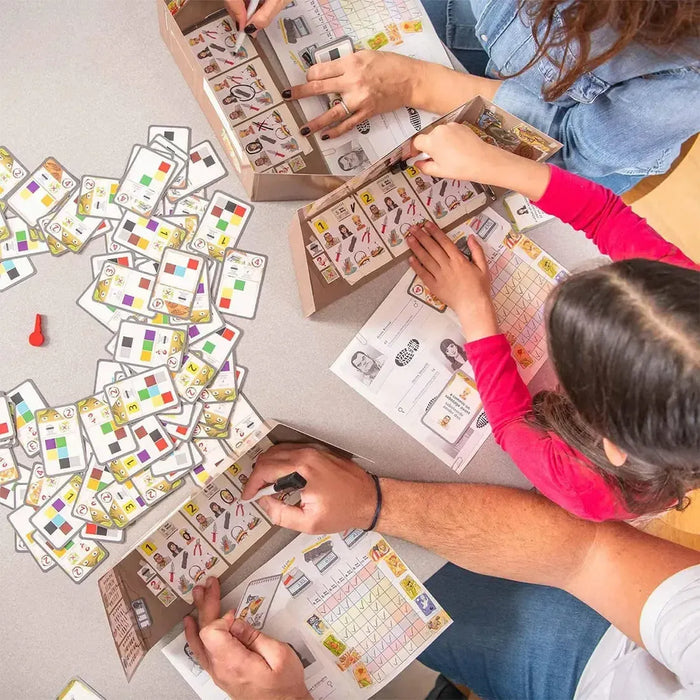 The Key: Sabotage at Lucky Llama Land - Puzzle Mystery Board Game for Family, Adults, and Children (1-4 Players, Ages 8+) - HABA