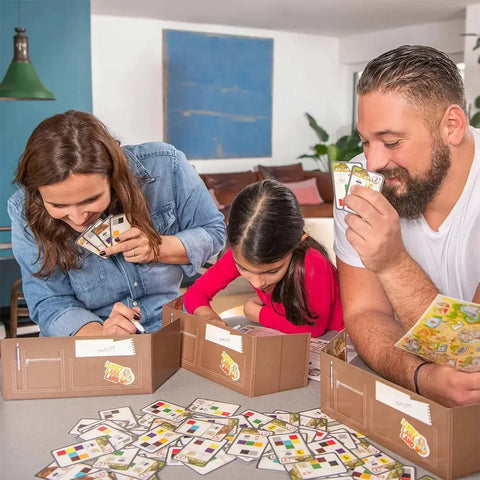 The Key: Sabotage at Lucky Llama Land - Puzzle Mystery Board Game for Family, Adults, and Children (1-4 Players, Ages 8+) - HABA