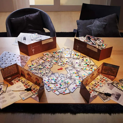 The Key: Theft in Cliffrock Villa - Puzzle Crime Board Game for Family and Adults (1-4 Players, Ages 8+) - HABA