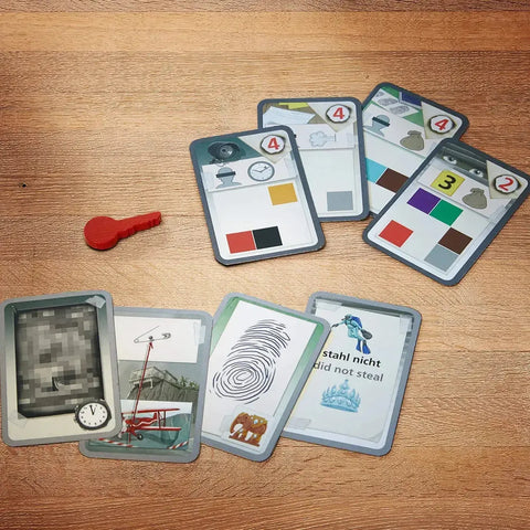The Key: Theft in Cliffrock Villa - Puzzle Crime Board Game for Family and Adults (1-4 Players, Ages 8+) - HABA