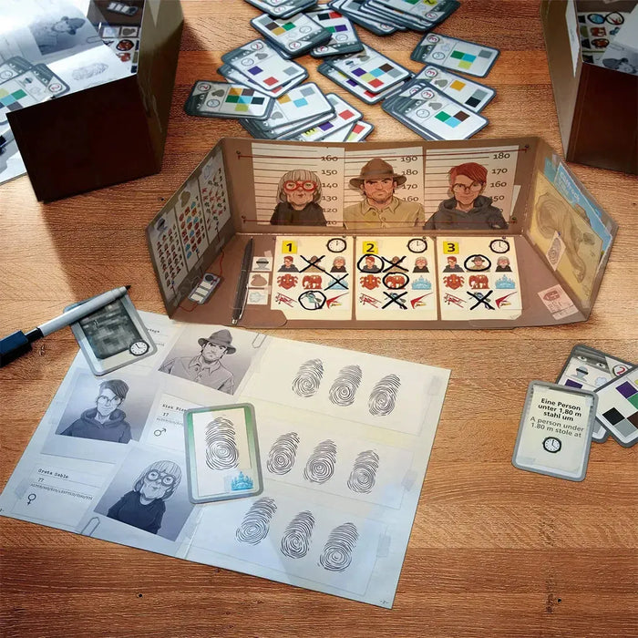 The Key: Theft in Cliffrock Villa - Puzzle Crime Board Game for Family and Adults (1-4 Players, Ages 8+) - HABA