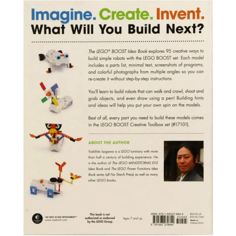 The LEGO BOOST Idea Book |  95 Simple Robots and Hints for Making More! | Idea Book | Paperback - Image 2