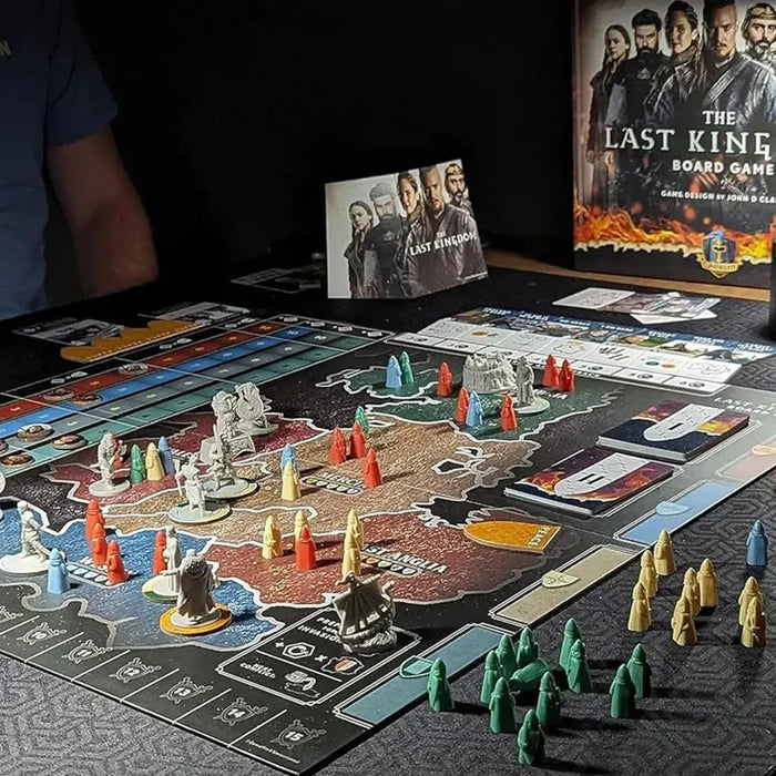 The Last Kingdom - Strategy War Board Game for Family, and Adults (2-5 Players, Ages 14+) - Gamelyn Games