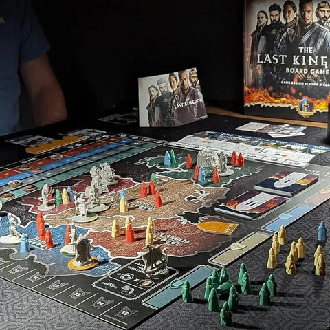 The Last Kingdom - Strategy War Board Game for Family, and Adults (2-5 Players, Ages 14+) - Gamelyn Games