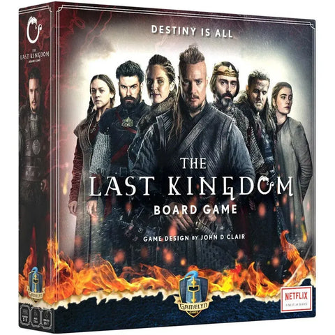The Last Kingdom - Strategy War Board Game for Family, and Adults (2-5 Players, Ages 14+) - Gamelyn Games