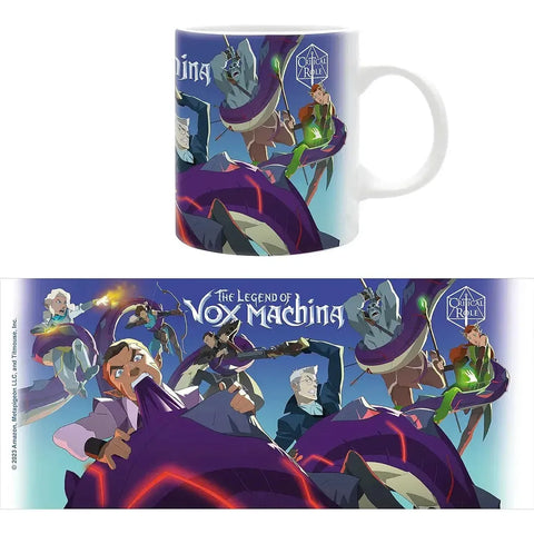 The Legend of Vox Machina [Dungeons & Dragons: Critical Role] - Battle Scene Mug (Ceramic, 11 oz.) - ABYstyle
