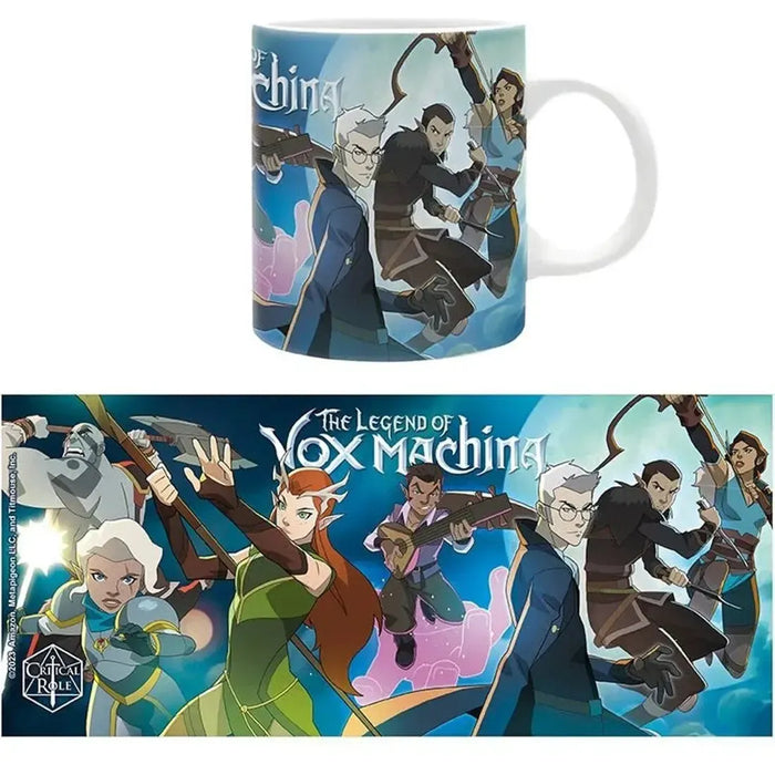 The Legend of Vox Machina [Dungeons & Dragons: Critical Role] - Characters Mug (Ceramic, 11 oz.) - ABYstyle