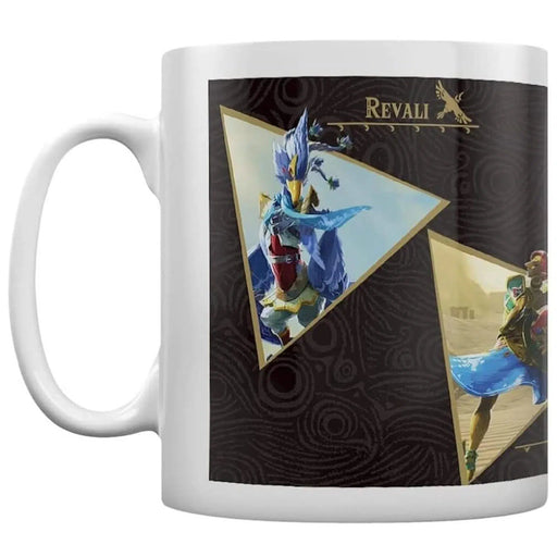 The Legend of Zelda: Breath of the Wild - Revali, Urbosa, Daruk & Mipha Mug (Ceramic, 11 oz.) - Pyramid America