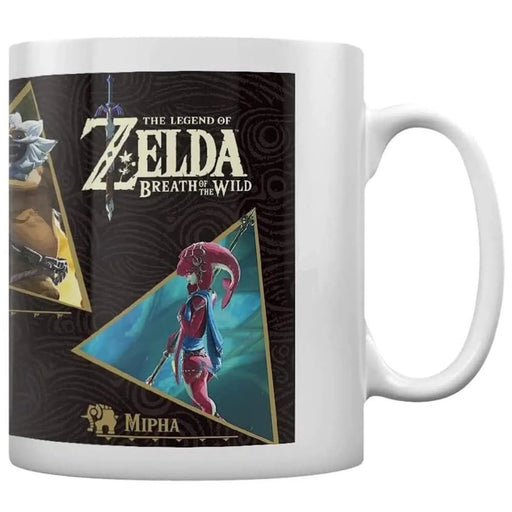 The Legend of Zelda: Breath of the Wild - Revali, Urbosa, Daruk & Mipha Mug (Ceramic, 11 oz.) - Pyramid America