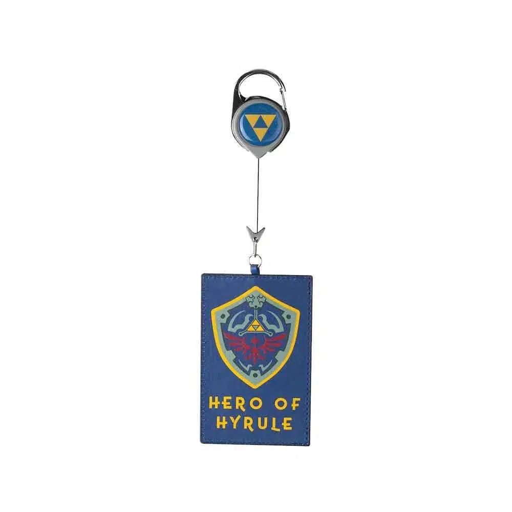 The Legend of Zelda - Hylian Shield "Hero of Hyrule" Retractable Lanyard - Bioworld