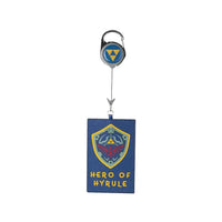 The Legend of Zelda - Hylian Shield "Hero of Hyrule" Retractable Lanyard - Bi...- Image 2