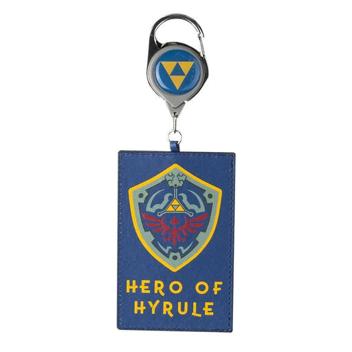 The Legend of Zelda - Hylian Shield "Hero of Hyrule" Retractable Lanyard - Bioworld