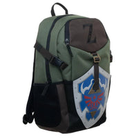 The Legend of Zelda - Hylian Shield Laptop Backpack - Bioworld- Image 3