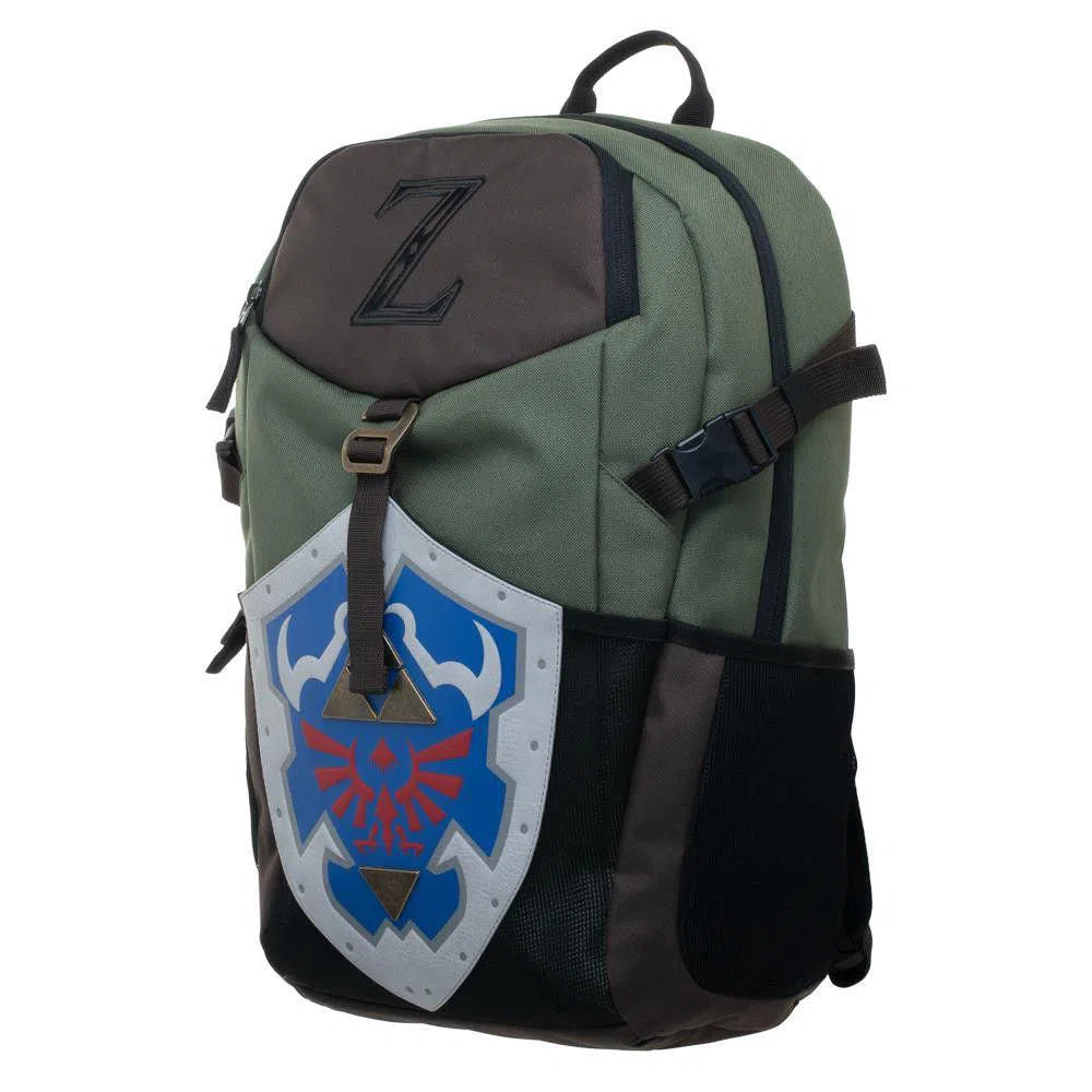 The Legend of Zelda - Hylian Shield Laptop Backpack - Bioworld