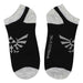 The Legend of Zelda - Hyrule Crest Ankle Socks - Bioworld - 5 Pairs