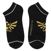 The Legend of Zelda - Hyrule Crest Ankle Socks - Bioworld - 5 Pairs- Image 4