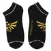 The Legend of Zelda - Hyrule Crest Ankle Socks - Bioworld - 5 Pairs