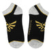 The Legend of Zelda - Hyrule Crest Ankle Socks - Bioworld - 5 Pairs