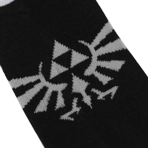 The Legend of Zelda - Hyrule Crest Ankle Socks - Bioworld - 5 Pairs