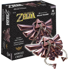 The Legend of Zelda - Hyrule Crest Brain Teaser Puzzle Game (Difficulty Level 4) - University Games - Bepuzzled Series