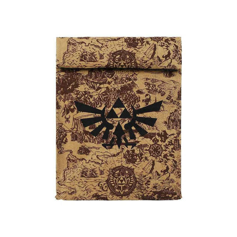 The Legend of Zelda - Hyrule Crest & Map Insulated Lunchbox - Bioworld
