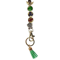 The Legend of Zelda - Hyrule Icons & Symbols Charms Beaded Lanyard - Bioworld- Image 2