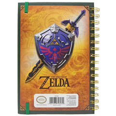 The Legend of Zelda - Link 3D Lenticular Wiro Notebook (A5) - Pyramid America