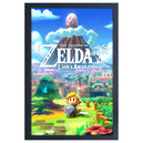 The Legend of Zelda: Link's Awakening - Koholint Island Framed Poster (Gel Coat, 12.25"x18.25") - Pyramid America