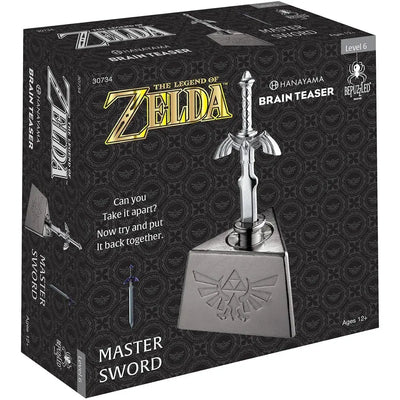 The Legend of Zelda - Master Sword Brain Teaser Puzzle Game (Difficulty Level 6) - University Games - Bepuzzled Series