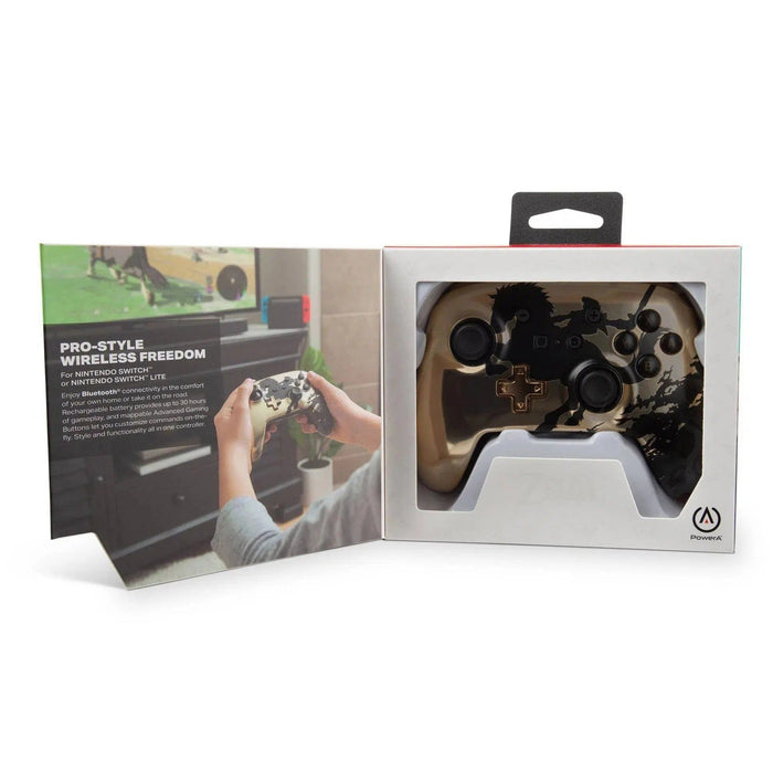 The Legend of Zelda - Nintendo Switch Wireless Controller (Gold Rider ...