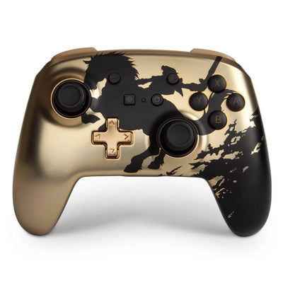 The Legend of Zelda - Nintendo Switch Wireless Controller (Gold Rider Version) - PowerA - Enhanced Edition