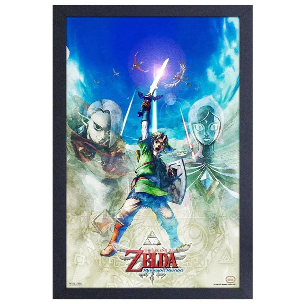 Legend of Zelda Skyward Sword shops art print