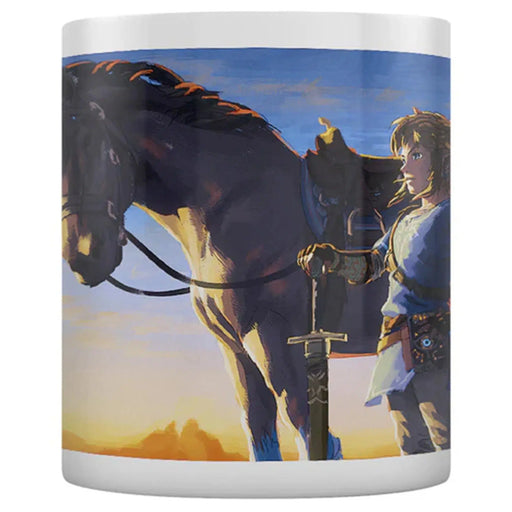 The Legend of Zelda: Tears of the Kingdom - Link & Horse Mug (Ceramic, 11 oz.) - Pyramid America