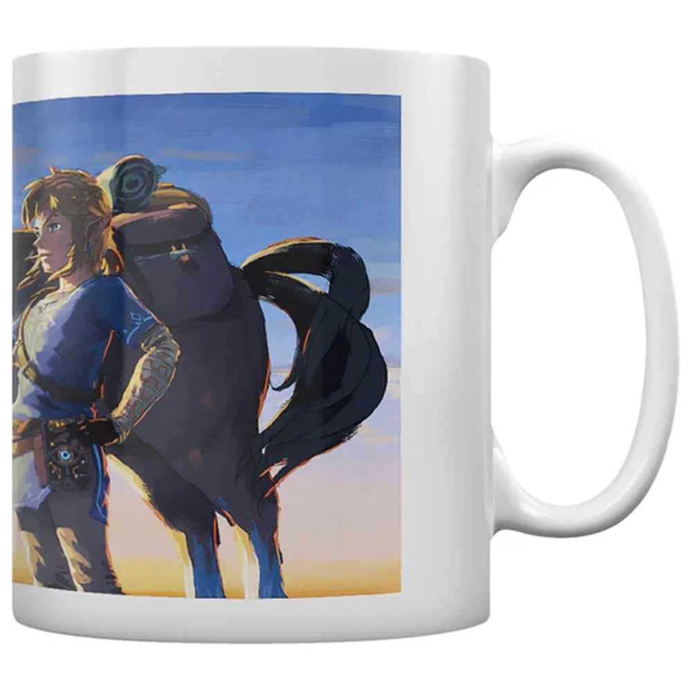 The Legend of Zelda: Tears of the Kingdom - Link & Horse Mug (Ceramic, 11 oz.) - Pyramid America