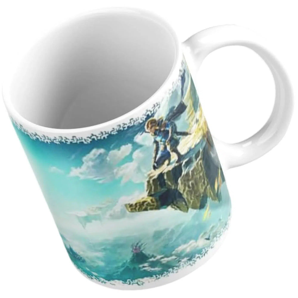 The Legend of Zelda: Tears of the Kingdom - Link Poster Art Mug (Ceramic, 11 oz.) - Pyramid America