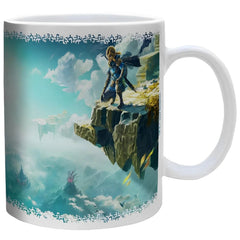 The Legend of Zelda: Tears of the Kingdom - Link Poster Art Mug (Ceramic, 11 oz.) - Pyramid America