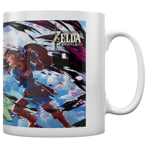 The Legend of Zelda: Tears of the Kingdom - Link vs Wildblight Ganon Mug (Ceramic, 11 oz.) - Pyramid America