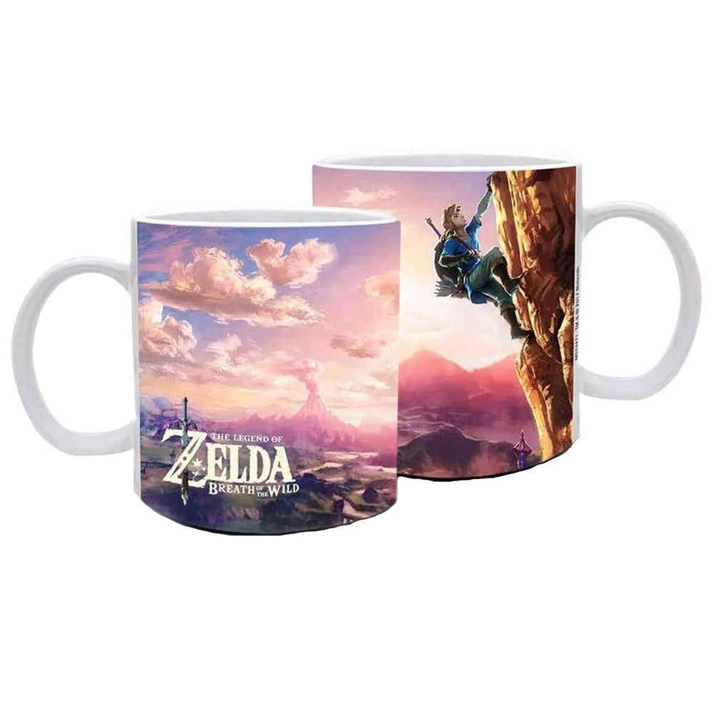 The Legend of Zelda: Tears of the Kingdom - The Climb Mug (Ceramic, 11 oz.) - Pyramid America