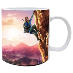 The Legend of Zelda: Tears of the Kingdom - The Climb Mug (Ceramic, 11 oz.) - Pyramid America