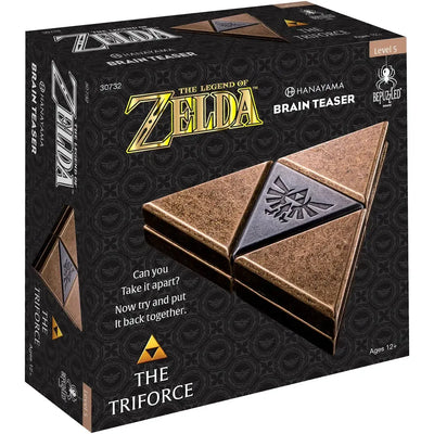 The Legend of Zelda - Triforce Brain Teaser Puzzle Game (Difficulty Level 5) - University Games - Bepuzzled Series