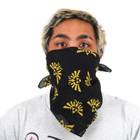 The Legend of Zelda - Triforce Hylian Crest Bandana (All Over Print) - Bioworld- Image 1