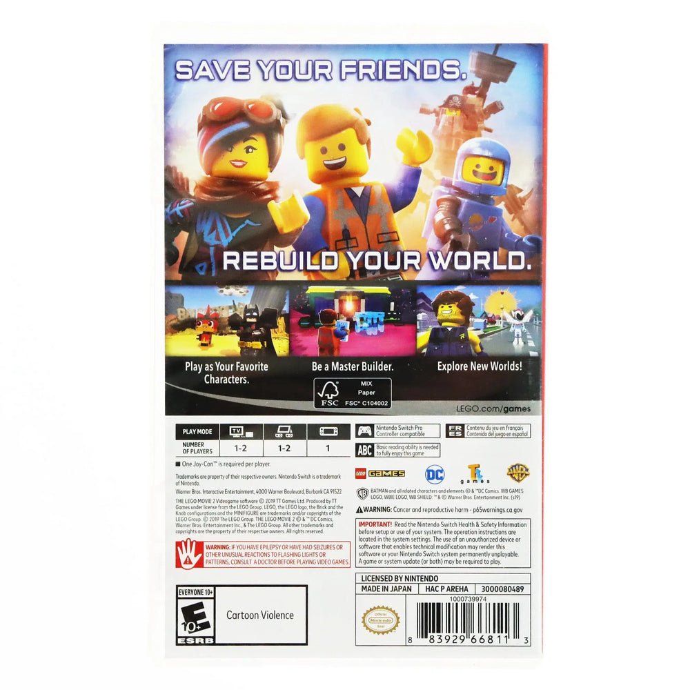 The Lego Movie 2: The Video Game - Nintendo Switch