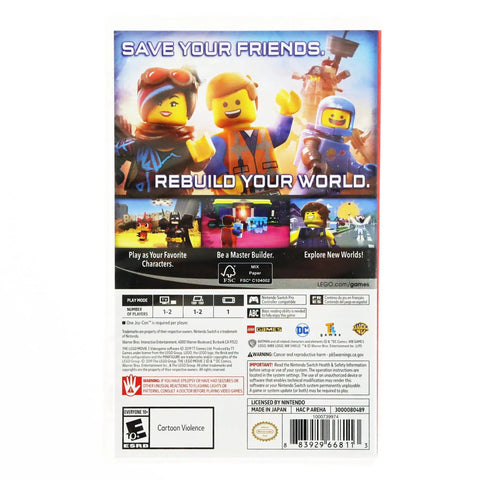 The Lego Movie 2: The Video Game Nintendo Switch — Poggers